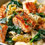 Salmon Spinach Pasta Dish: A Delicious and Nutritious Recipe to Try Today