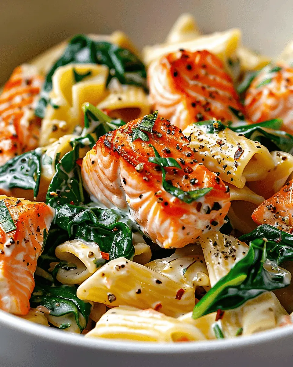 Salmon Spinach Pasta Dish: An Easy, Delicious Recipe to Try