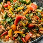 Ground Turkey and Peppers: A Flavorful, Healthy, and Quick Meal