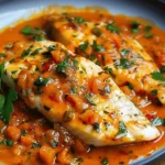 Tilapia in Roasted Pepper Sauce