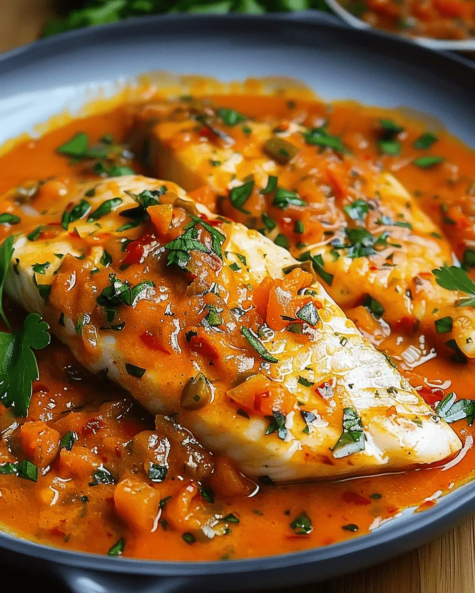 Tilapia in Roasted Pepper Sauce: A Flavorful Adventure at Home