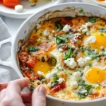 Baked Feta Eggs Recipe