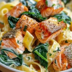 Salmon Spinach Pasta Dish: A Delicious and Nutritious Recipe to Try Today