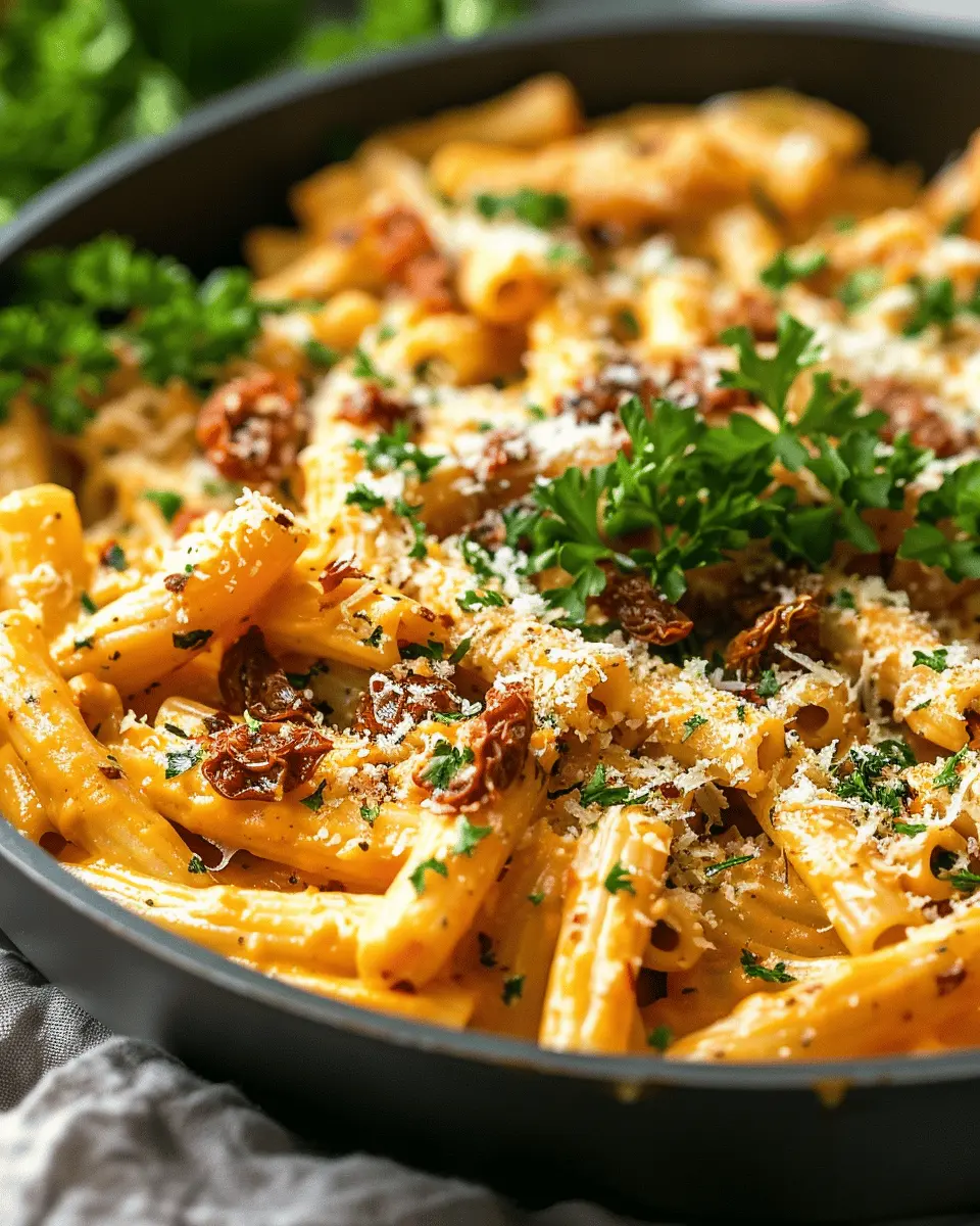 This Sun-Dried Tomato Pasta Will Make You Ditch Regular Mac & Cheese