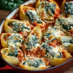 Spinach and Ricotta Stuffed Shells Recipe