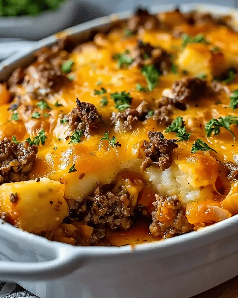 Hobo Casserole: Easy Ground Beef Recipe with Turkey Bacon Delight