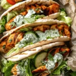 Sheet Pan Chicken Pitas with Herby Ranch
