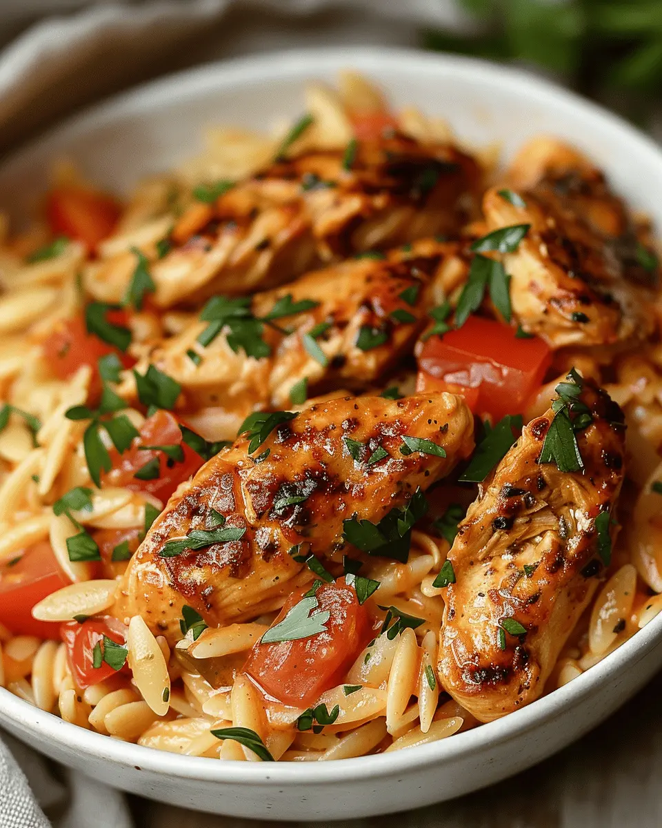 Cajun Chicken Orzo: A Delightful Twist on Comfort Food