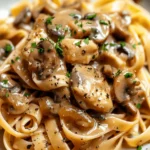 Chicken Marsala Pasta