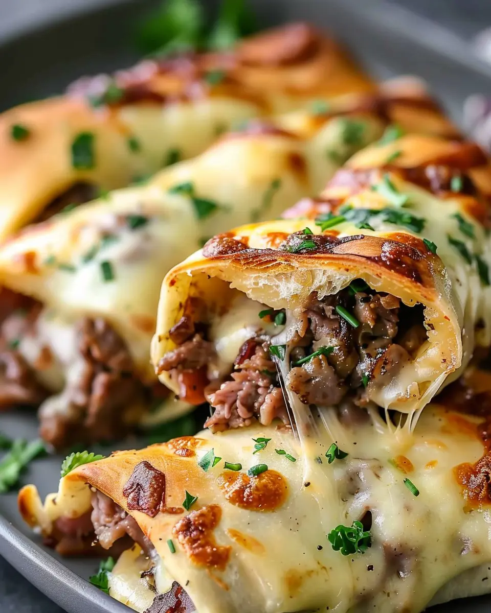 Keto Philly Cheesesteak Rolls: Easy, Tasty Turkey Bacon Delight