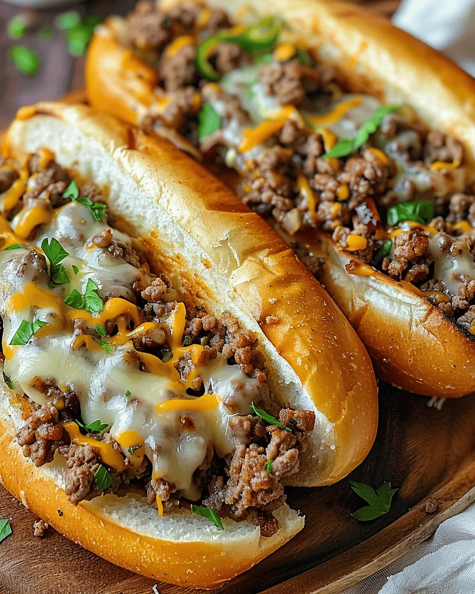 Ground Beef Philly Cheesesteaks: The Best Recipe You’ll Ever Try