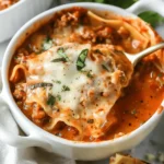 Easy Creamy Lasagna Soup