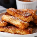 Air Fryer Cinnamon Sugar French Toast Sticks