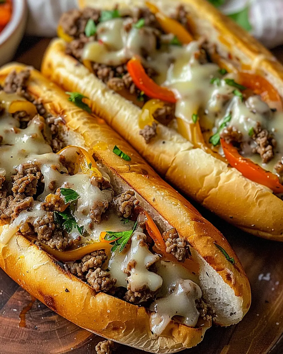 Ground Beef Philly Cheesesteaks: The Best Recipe You’ll Love
