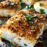 Garlic Parmesan Crusted Halibut: 15-Minute Baked Perfection
