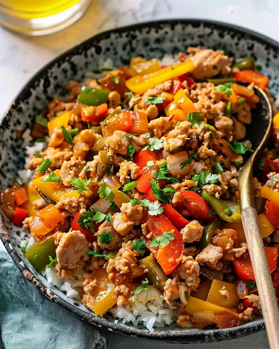 Ground Turkey and Peppers: A Quick, Healthy Dinner Delight