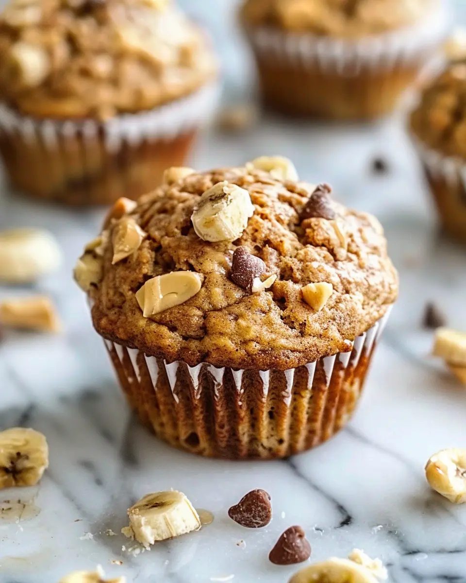 Healthy Peanut Butter Banana Muffins: The Best Dairy-Free Treat