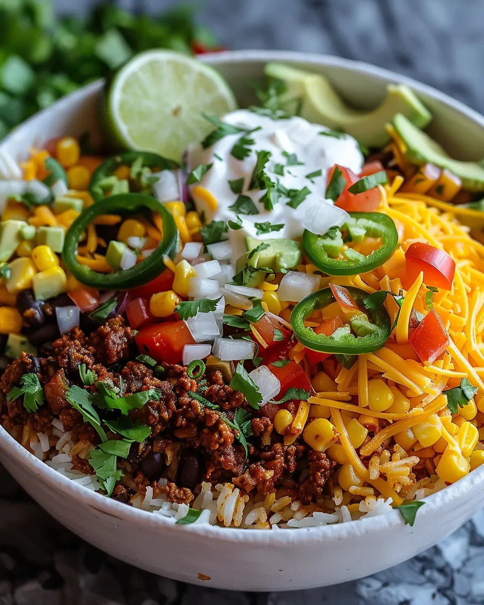 Master the Flavor: Perfect Your Delicious Taco Rice Bowl Tonight