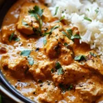 Crockpot Creamy Coconut Chicken Tikka Masala
