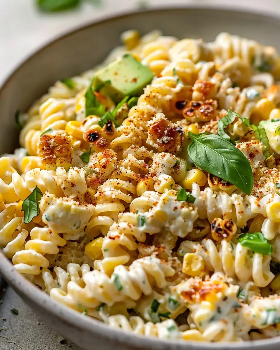 Creamy Street Corn Pasta Salad: The Best Summer Side Dish