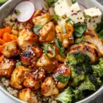 Hot Honey Chicken Quinoa Bowl