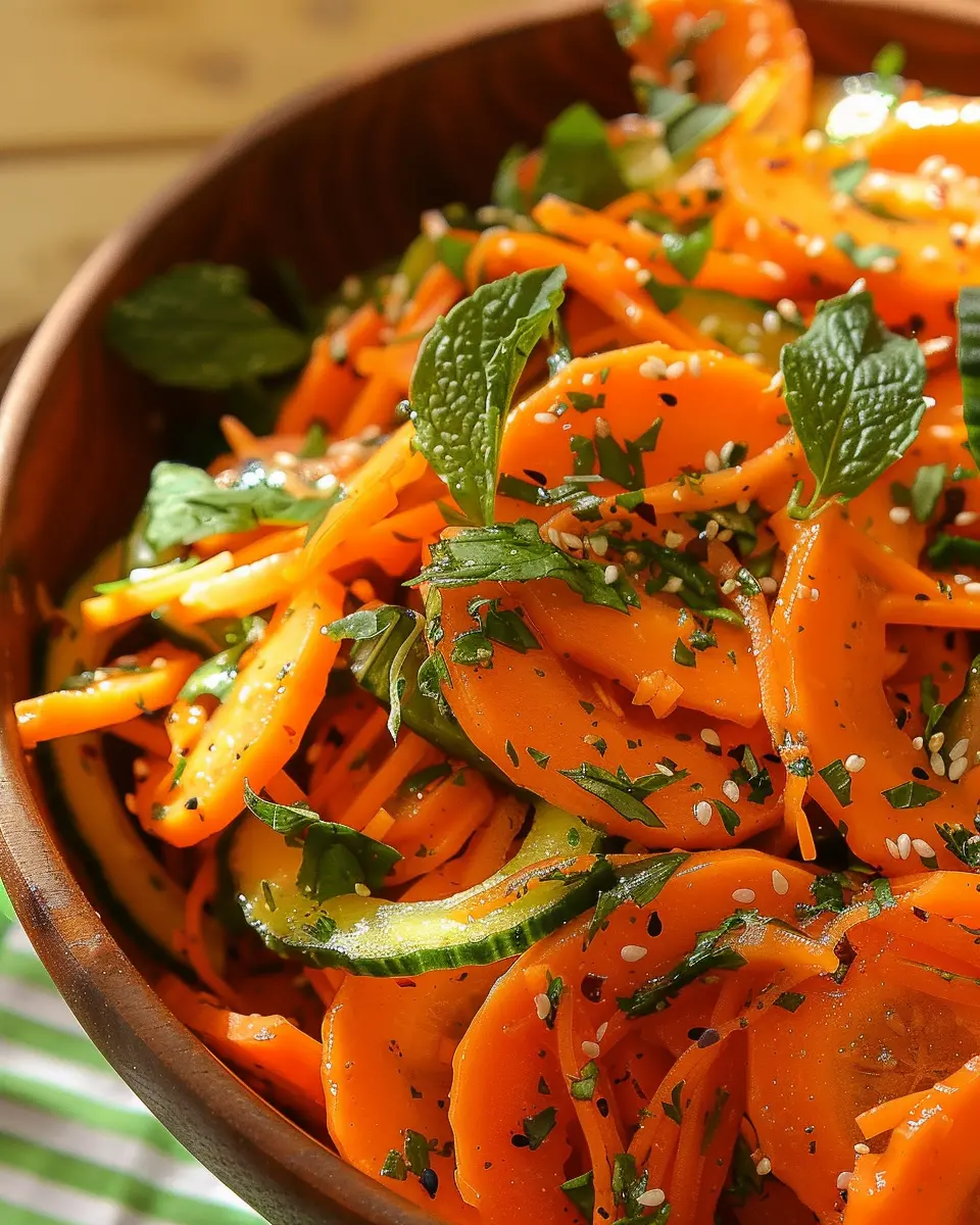 Cucumber Carrot Salad: The Freshest Crunch You’ll Love