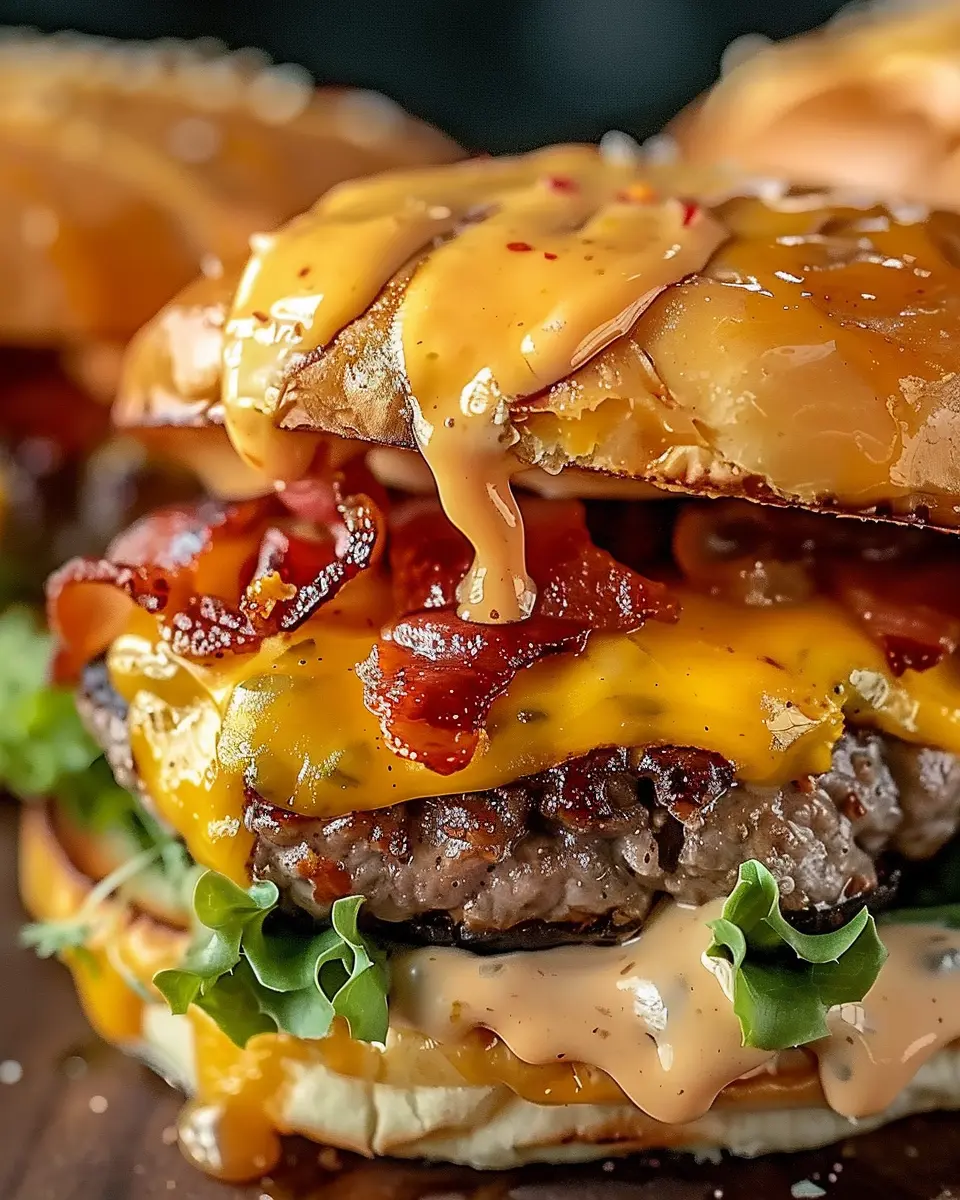 Crack Burgers: Your New Go-To Juicy Burger Recipe with Turkey Bacon