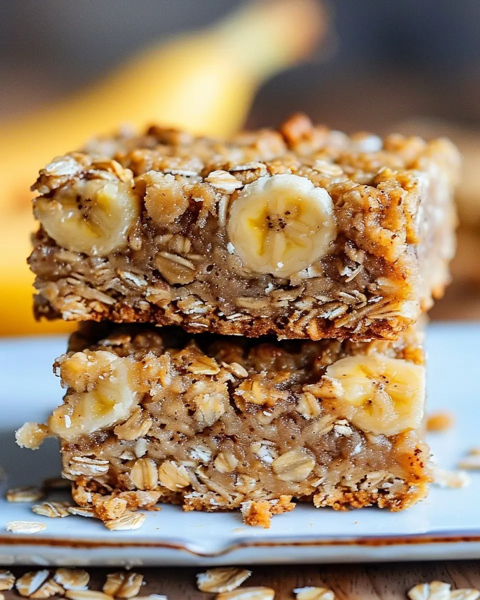 Banana Oatmeal Bars: Irresistible Treats for Healthy Snacking